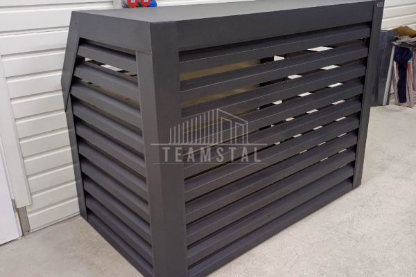 Ogłoszenie - Osłona Pompy Ciepła 120x70x140cm Antracyt Zabudowa TS996 - Oława - 2 250,00 zł