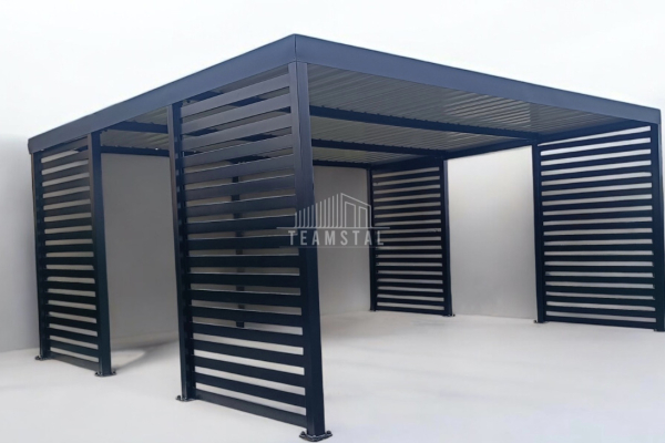 Ogłoszenie - CarPort PREMIUM - Wiata samochodowa 6x6 Antracyt - TS1029 - Radomsko - 21 000,00 zł