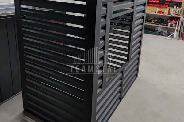 Ogłoszenie - Osłona Pompy Ciepła 120x60x150cm Antracyt Zabudowa TS995 - Nowy Targ - 2 250,00 zł