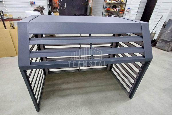 Ogłoszenie - Osłona Pompy Ciepła 120x70x140cm Antracyt Zabudowa TS996 - Oława - 2 250,00 zł