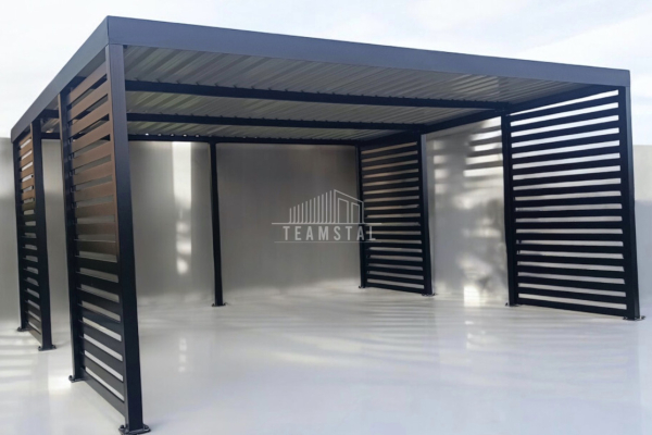 Ogłoszenie - CarPort PREMIUM - Wiata samochodowa 6x6 Antracyt - TS1029 - Radomsko - 21 000,00 zł