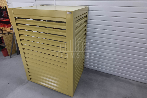 Ogłoszenie - Osłona pompy ciepła 90x40x140 cm żółty Zabudowa TS945 - Chojnice - 2 740,00 zł