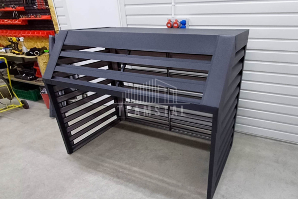Ogłoszenie - Osłona Pompy Ciepła 120x70x140cm Antracyt Zabudowa TS996 - Oława - 2 250,00 zł