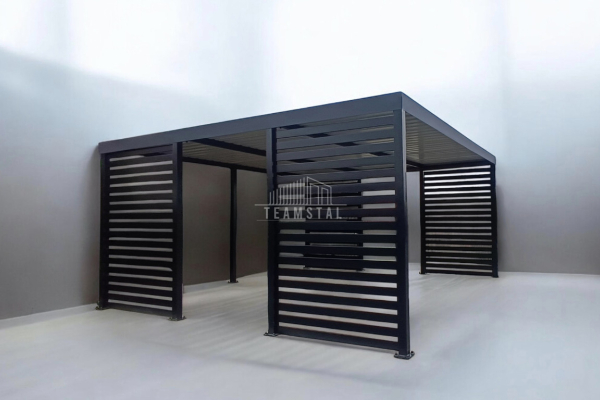 Ogłoszenie - CarPort PREMIUM - Wiata samochodowa 6x6 Antracyt - TS1029 - Radomsko - 21 000,00 zł