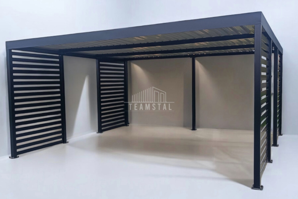 Ogłoszenie - CarPort PREMIUM - Wiata samochodowa 6x6 Antracyt - TS1029 - Radomsko - 21 000,00 zł