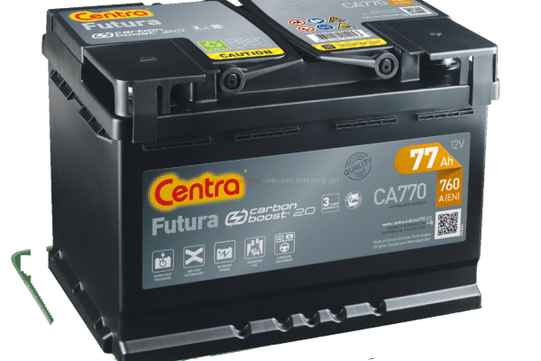 Ogłoszenie - Akumulator 77Ah 750A Centra Futura - Gdańsk - 440,00 zł