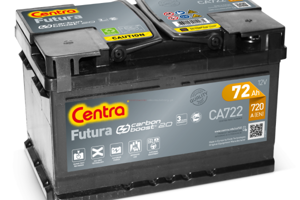 Ogłoszenie - Akumulator 72Ah 720A Centra Futura - Gdańsk - 430,00 zł