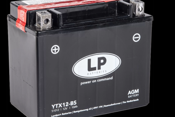 Ogłoszenie - Akumulator motocyklowy 12V 10Ah 150A landport YTX12-BS - Luboń - 119,00 zł