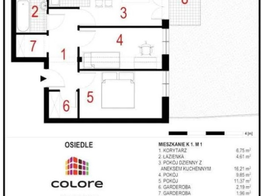 Ogłoszenie - 3pok, 53met, Okolice Karmelkowej OGRÓD/2013 (Wrocław) - Wrocław - 699 000,00 zł