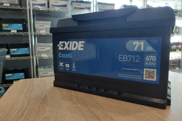 Ogłoszenie - Akumulator Exide Excell 71Ah 670A EB712 EN PRAWY PLUS - Łódź - 359,00 zł