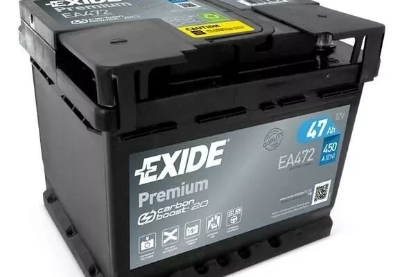 Ogłoszenie - Akumulator 47Ah 450A Exide Premium - Ruda Śląska - 278,00 zł