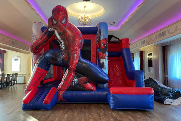 Ogłoszenie - Wynajem dmuchanego zamku dla dzieci - Dmuchaniec Spider-man - Nowy Sącz - 1,00 zł