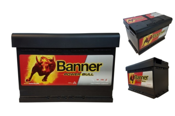 Ogłoszenie - Akumulator 74Ah 680A Banner Power Bull - Darmowy dowóz i wymiana - Gdańsk - 410,00 zł