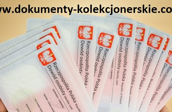 Ogłoszenie - Gdzie kupić dowód osobisty Czy dowód kolekcjonerski jest legalny Polski dowód osobisty kolekcjonerski - Bydgoszcz - 541,00 zł