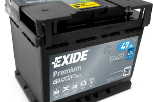 Ogłoszenie - Akumulator 47Ah 450A en Exide Premium EA472 - Luboń - 278,00 zł