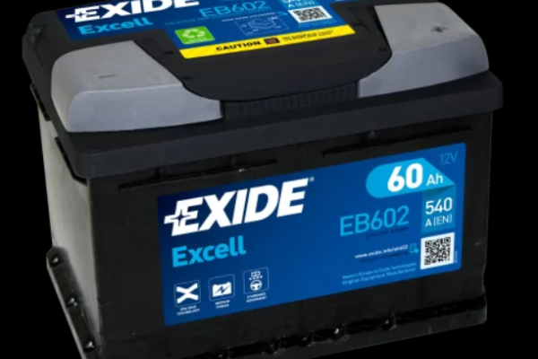 Ogłoszenie - Akumulator 60Ah 540A EN Exide Excell EB602 - Luboń - 299,00 zł
