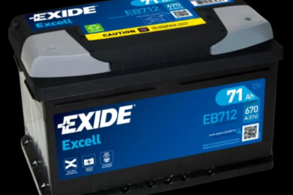 Ogłoszenie - Akumulator 71Ah 670A en Exide Excell EB712 - Luboń - 359,00 zł