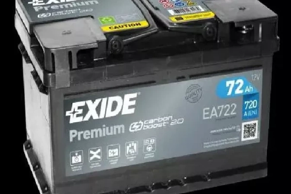 Ogłoszenie - Akumulator 72Ah 720A Exide Premium EA722 PRAWY PLUS - Mazowieckie - 379,00 zł