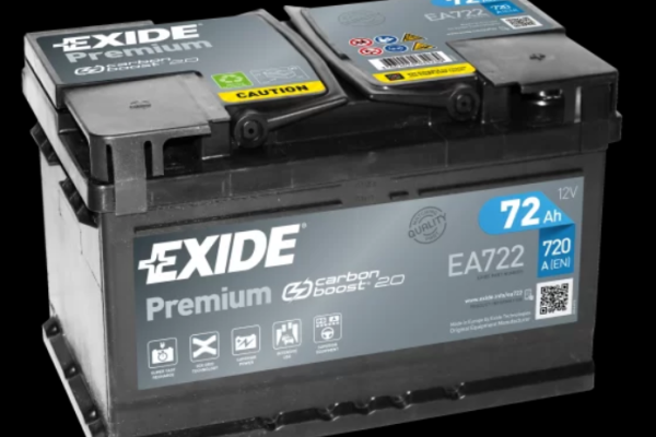 Ogłoszenie - Akumulator 72Ah 720A en Exide Premium EA722 - Luboń - 379,00 zł