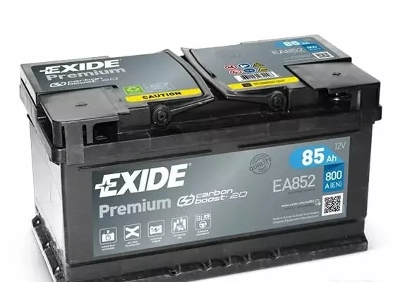 Ogłoszenie - Akumulator 85Ah 800A Exide Premium EA852 PRAWY PLUS - Mazowieckie - 429,00 zł