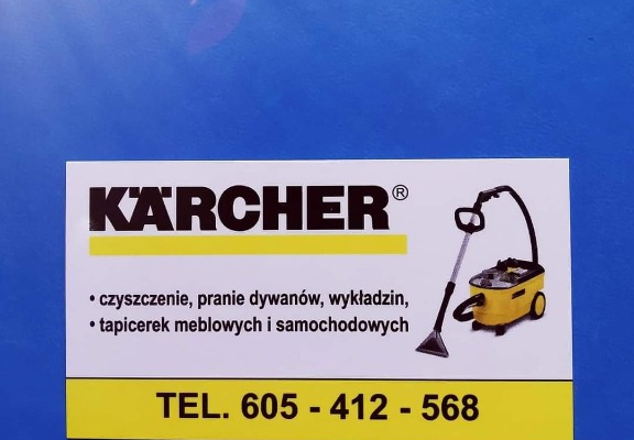 Ogłoszenie - Karcher Kokorzyn 605-412-568 pranie czyszczenie wykładzin dywanów, narożników kanap foteli krzeseł Ozonowanie - Wielkopolskie