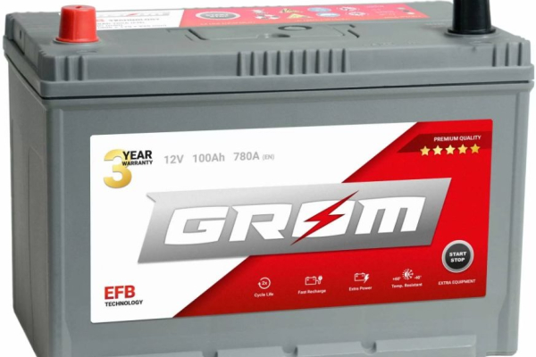 Ogłoszenie - Akumulator 100Ah 780A Grom Efb Start&Stop Japan Lewy Plus - Kalisz - 650,00 zł
