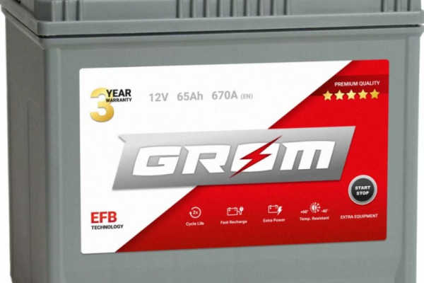 Ogłoszenie - Akumulator 65Ah 670A Grom Efb Start&Stop Japan Prawy Plus - Kalisz - 520,00 zł