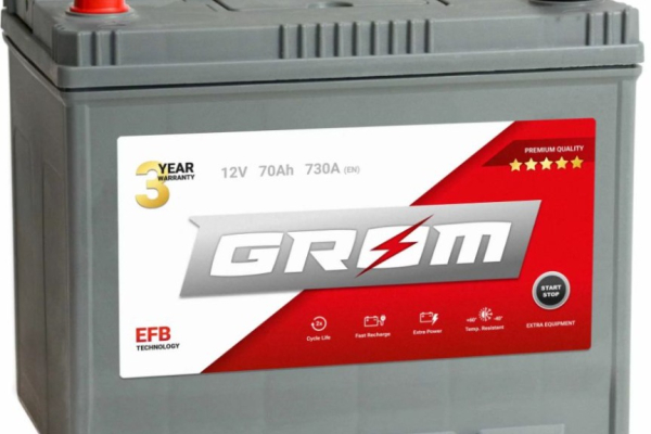 Ogłoszenie - Akumulator 70Ah 730A Grom Efb Start&Stop Japan Lewy Plus - Kalisz - 540,00 zł