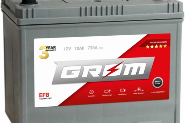 Ogłoszenie - Akumulator 70Ah 730A Grom Efb Start&Stop Japan Lewy Plus - Kalisz - 540,00 zł