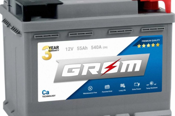 Ogłoszenie - Akumulator 55Ah 540A Grom Premium Prawy Plus - Kalisz - 350,00 zł