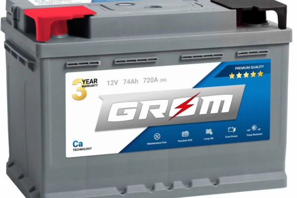 Ogłoszenie - Akumulator 74Ah 680A Grom Premium Wysoki Lewy Plus - Kalisz - 450,00 zł