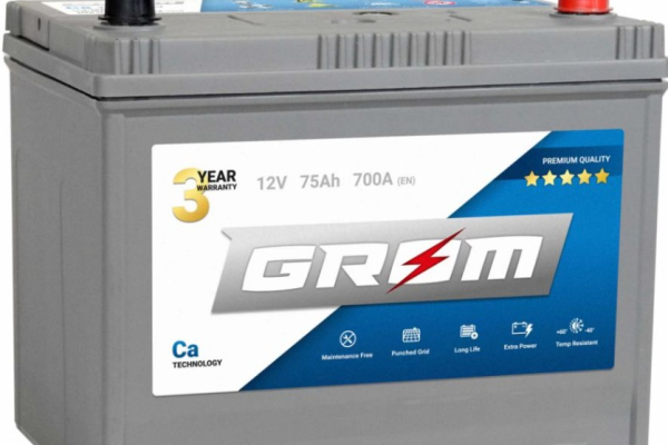 Ogłoszenie - Akumulator 75Ah 700A Grom Premium Japan Prawy Plus - Kalisz - 450,00 zł