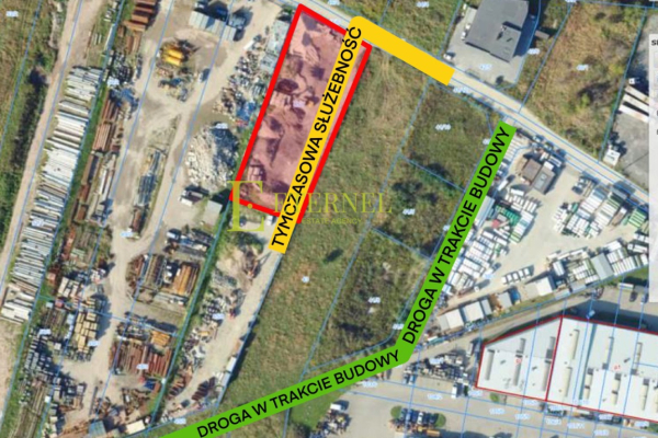 Ogłoszenie - Kraków – Rybitwy – działka przemysłowa na sprzedaż – 2562 m² – ul. Półłanki - Kraków - 1 850 000,00 zł
