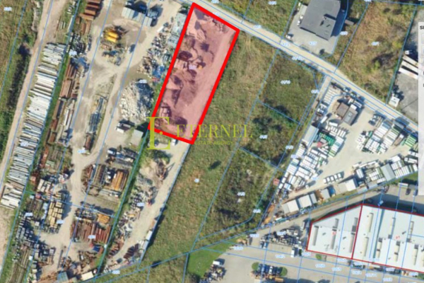 Ogłoszenie - Kraków – Rybitwy – działka przemysłowa na sprzedaż – 2562 m² – ul. Półłanki - Kraków - 1 850 000,00 zł