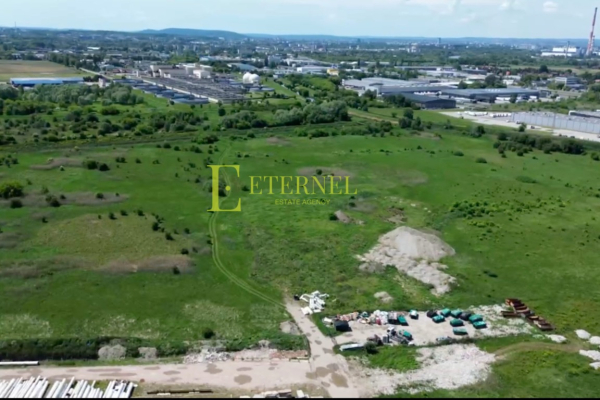 Ogłoszenie - Kraków – Rybitwy – działka przemysłowa na sprzedaż – 2562 m² – ul. Półłanki - Kraków - 1 850 000,00 zł