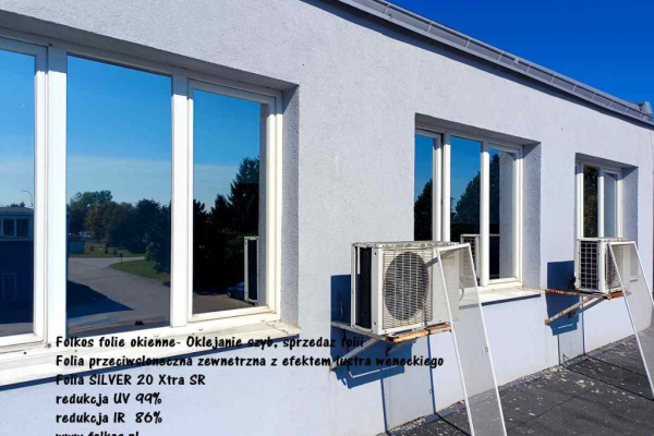 Ogłoszenie - Folia przeciwsłoneczna zewnętrzna SPECTRA 333XC -Folkos folia niewidzialna z redukcja IR 95%, przepuszcz. światła 75% - Białołęka - 300,00 zł