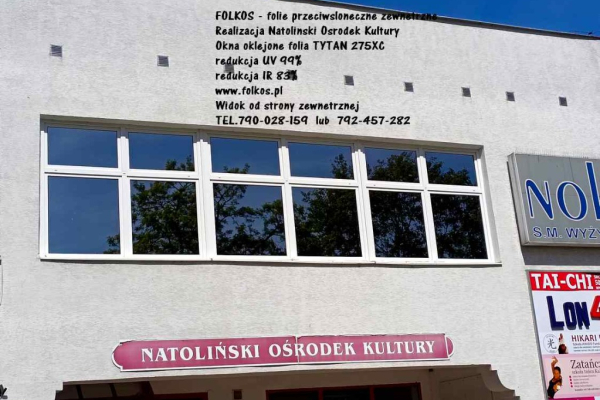 Ogłoszenie - Folia przeciwsłoneczna zewnętrzna SPECTRA 333XC -Folkos folia niewidzialna z redukcja IR 95%, przepuszcz. światła 75% - Białołęka - 300,00 zł