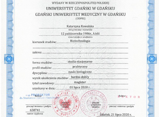 Ogłoszenie - Kupię dyplom licencjata z wpisem , Dyplomy kolekcjonerskie opinie , Kupie dyplom , Kupie mature - Olsztyn - 950,00 zł