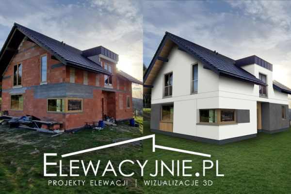 Ogłoszenie - Wizualizacja elewacji szyty na miarę