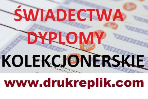Ogłoszenie - Gdzie kupić świadectwo ukończenia szkoły średniej z wpisem Kupię świadectwo ukończenia szkoły średniej - Działdowo - 950,00 zł