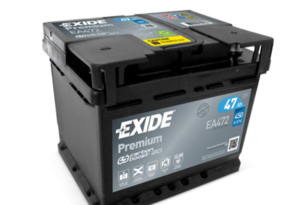 Ogłoszenie - Akumulator 47Ah 450A Exide Premium EA472 prawy plus-Darmowy dowóz i wymiana - Lublin - 278,00 zł