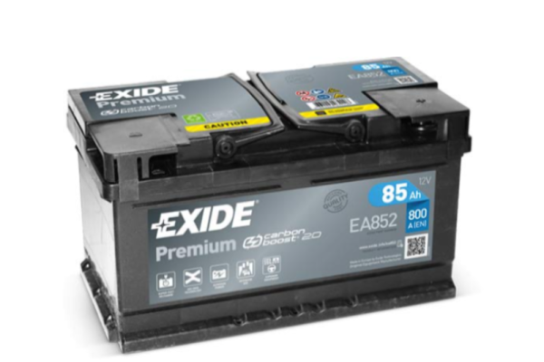 Ogłoszenie - Akumulator 85Ah 800A Exide Premium EA852 prawy plus-Darmowy dowóz i wymiana - Lublin - 429,00 zł