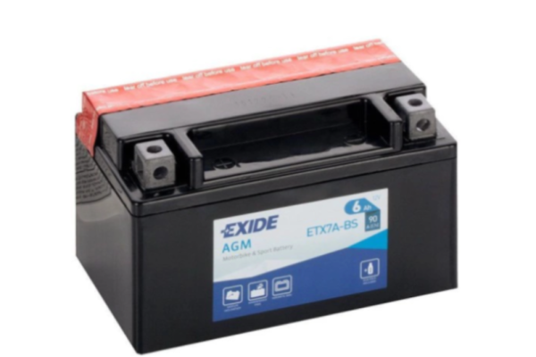 Ogłoszenie - Akumulator motocyklowy 12V 6Ah Exide ETX7A-BS -Darmowy dowóz i wymiana - Lublin - 110,00 zł