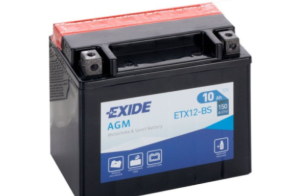 Ogłoszenie - Akumulator motocyklowy ETX12-BS 12V 10Ah EXIDE-Darmowy dowóz i wymiana - Lublin - 164,00 zł