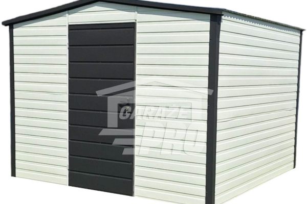 Ogłoszenie - Schowek - Domek ogrodowy - 3x3m - drzwi - antracyt - biały - dach dwuspadowy GP456 - Radom - 4 590,00 zł