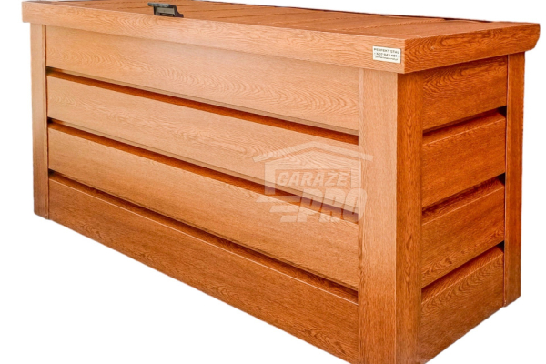 Ogłoszenie - Skrzynia ogrodowa metalowa kufer 120x50x70cm złoty dąb GP506 - Toruń - 1 850,00 zł