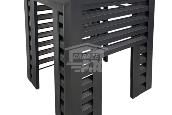 Ogłoszenie - Osłona klimatyzatora - pompy ciepła 100x60x120 cm antracyt - niepełna zabudowa GP536 - Chełm - 2 350,00 zł