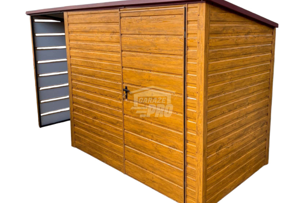 Ogłoszenie - Schowek Domek Ogrodowy 2,5x2m + wiata 1m -Drzwi GP546 - Ruda Śląska - 4 150,00 zł