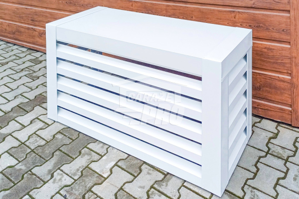 Ogłoszenie - Osłona klimatyzatora 100x40x60cm Biała Zabudowa Klimatyzacji  GP496 - Kraków - 1 650,00 zł