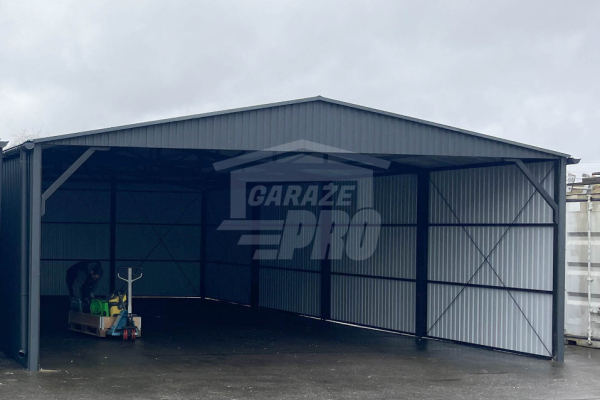 Ogłoszenie - Wiata samochodowa CarPort 9x11m rynny GP530 - Dąbrowa Górnicza - 41 900,00 zł